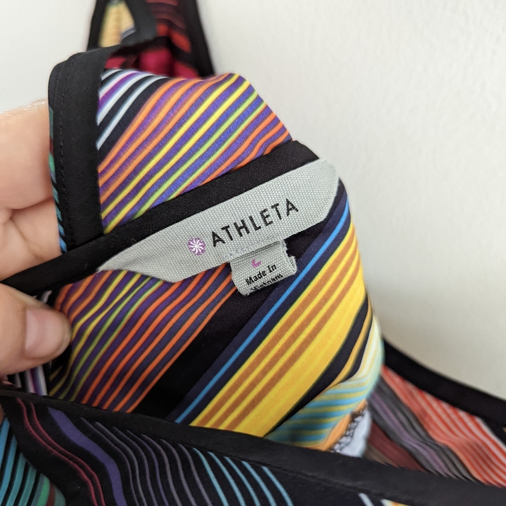 Athleta Havana Stripe Midi Dress - Picture 4 of 4